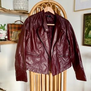 Torrid Purple Faux Leather Moto Jacket